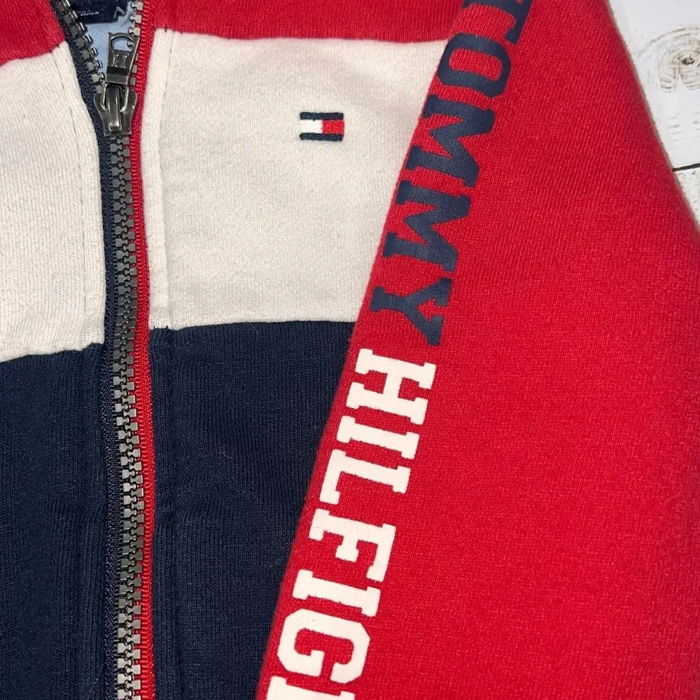 3T Boys Tommy Hilfiger Jacket full zip Hoodie